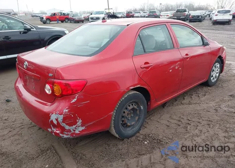 2009 Toyota Corolla Le из США, поврежденный, VIN JTDBL40E79J017386